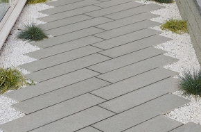 Granite paving tiles
